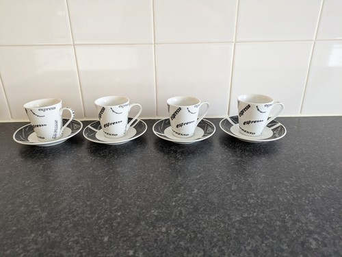 Espresso coffee cups and - cups,