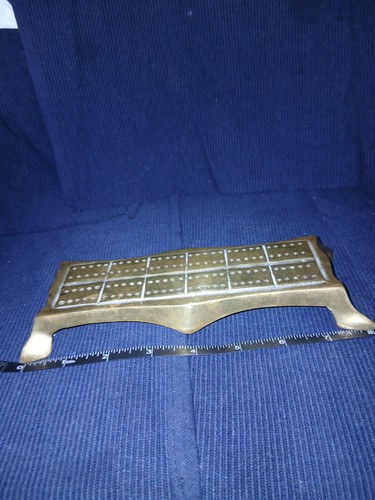 Vintage footed cribbage - , board