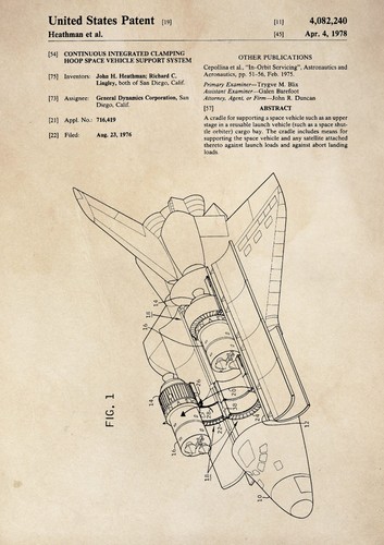 Patent print nasa - patent, space