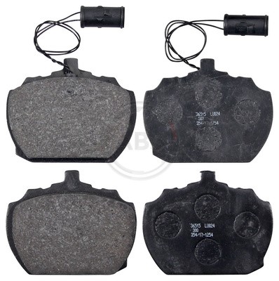 Abs 36515 front brake pad - front,