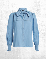 Womens ME+EM Cotton Chambray