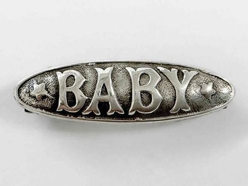 Antique sterling silver baby - sterling,