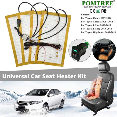 Heated seat heater pads kit - seat,