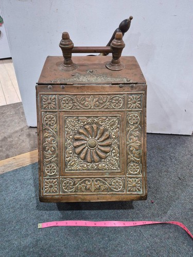 Vintage brass coal - vintage,