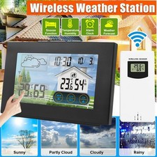 Wireless Weather Station Clock