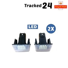 2X NUMBER PLATE LIGHTS LED FOR
