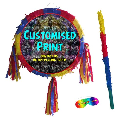 Personalised piñata party - personalised,