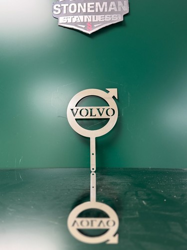 Volvo mirror stainless - stainless, steel