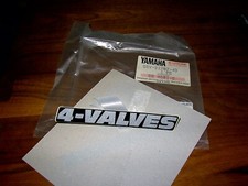 YAMAHA XT350 GEN NOS 4-VALVES SIDE DECAL EMBLEM  55V-21787-40