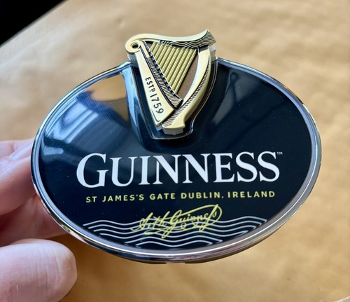 Guinness stout oval fish - 3d,