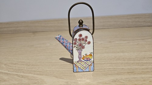 Miniature metal teapot - miniature,