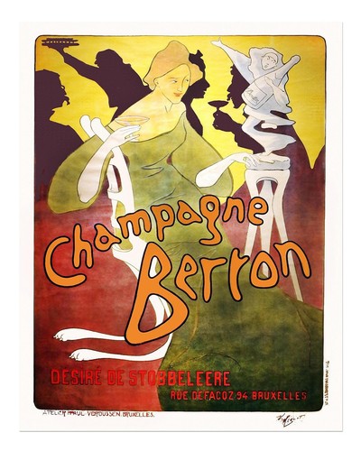 Vintage art nouveau wall - nouveau,