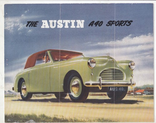 1952 austin gd3 a40 sports - a40, us