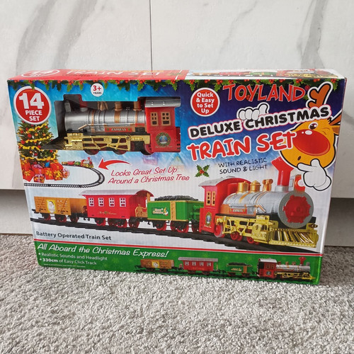 Toyland christmas train set - train,