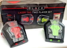 Black Series Infrared 2 Player LASER TAG Game Set 2 Guns : Boxed + Instructions