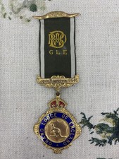 VINTAGE enamel Grand Lodge of