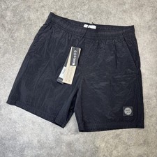 Stone Island Black Nylon Metal