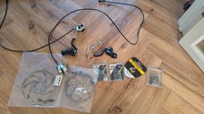 Magura MT8 Pro brake set + rotors, spare pads and other spares