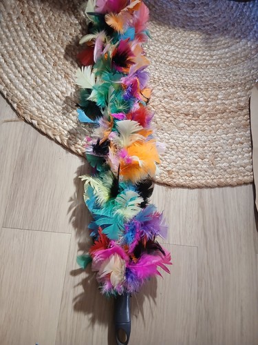 Multicolour feather duster - multicolour,