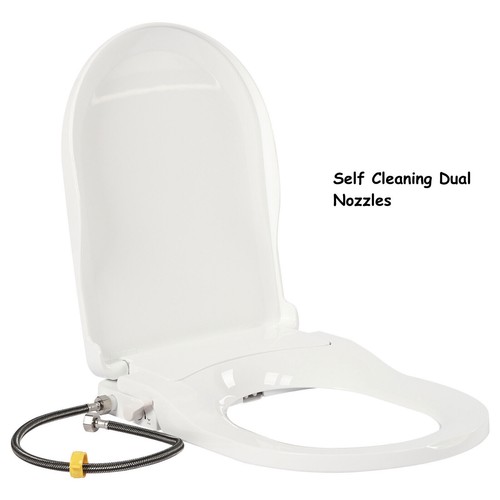 Non electric shape bidet - d-shape,