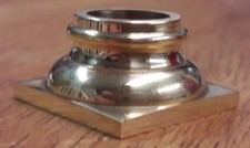 SMALL SIZED NEW LONGCASE/GRANDFATHER CLOCK CAST BRASS CAPITAL.