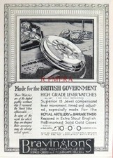 BRAVINGTON WW1 Artillery