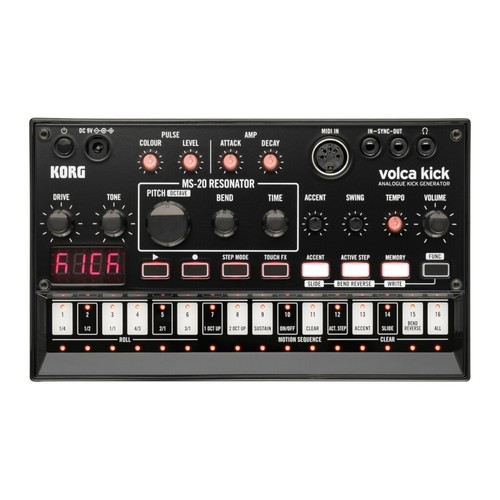 Korg volca kick - kick, analogue