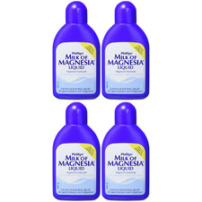 Phillips Milk Of Magnesia liquid 200ml  Pack 4