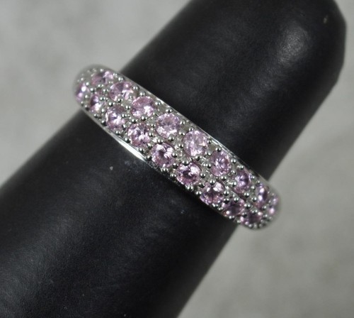 Bright pink sapphire and - bright, 14ct