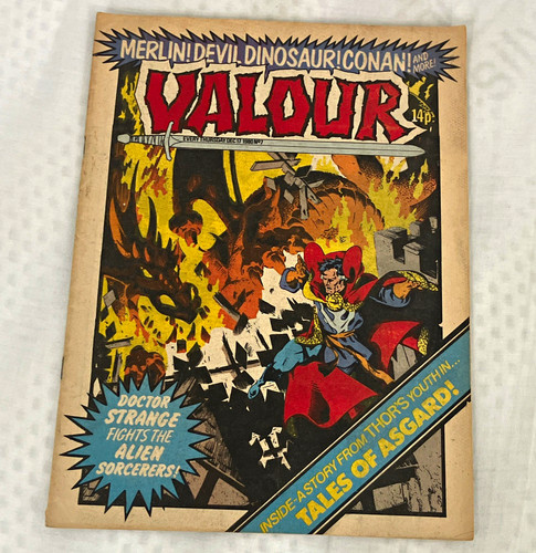 Marvel comics valour - comics, (1980)