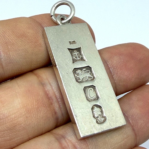 Solid sterling silver ingot - sterling,