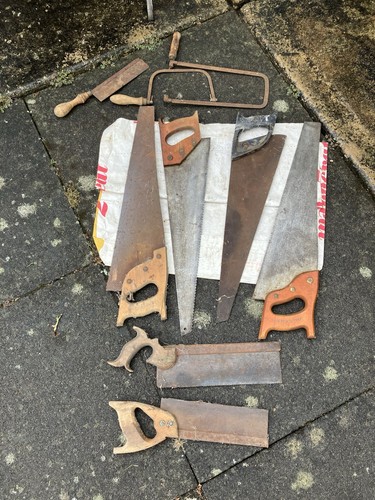 Vintage handsaw collection - vintage,