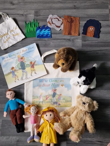 Going a bear hunt - we're,