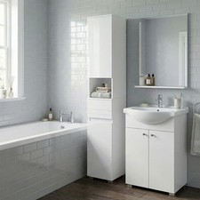Tall Bathroom Storage Cabinet