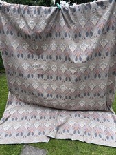 Liberty Ianthe Fabric Curtains 77” X 94” Vintage Retro