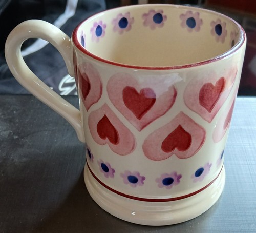 Emma bridgewater mug rare kiss - bridgewater,