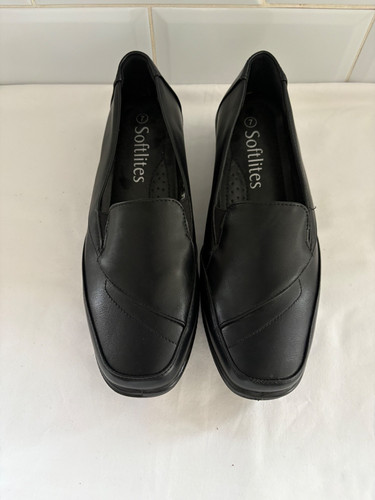 New softlites black shoes size - softlites,
