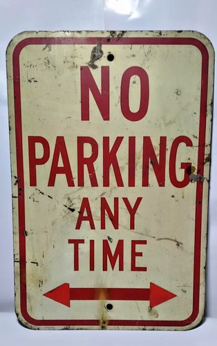 Old vintage rare parking - vintage,