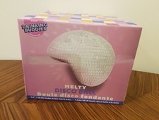 7.5" 19cm Disco Ball Hand Made, Melty, Shelf Edge Ornament - Party Decoration