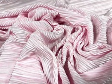 Fine Plissé Pleated Satin