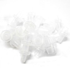 1/10 Scale Clear Plastic RC Nitro Fuel Tank Nipple Inlet Outlet 6mm Unthreaded
