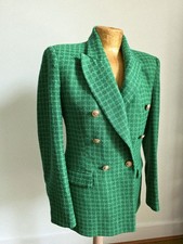 Zara double breasted tweed