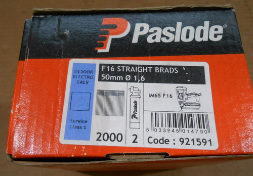 Paslode f16 6mm x 50mm - 1.6mm,