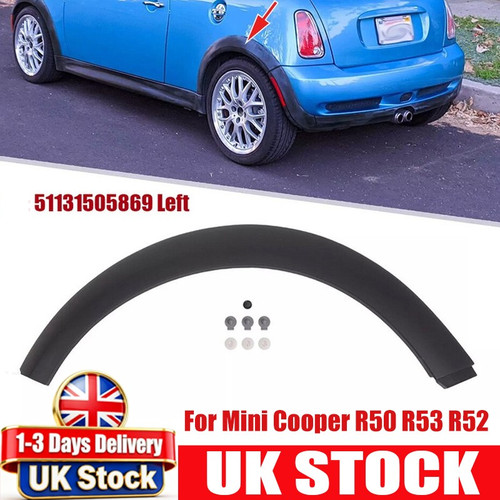Rear left wheel arch - wheel, trim