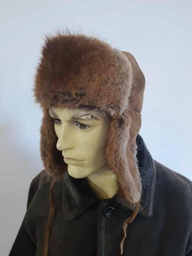 Premium real muskrat bisam - real, /