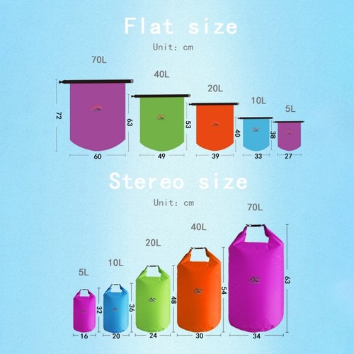 70l waterproof dry bag - 5-70l,