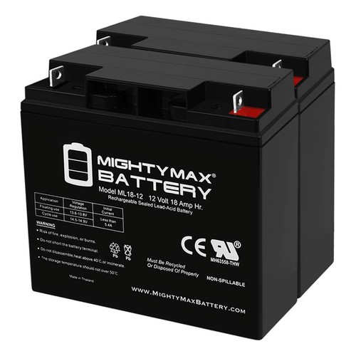 Mighty max pack 12v 18ah - -,