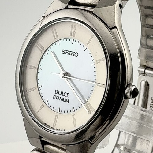 Seiko 8j41 6180 dolce titanium - seiko,