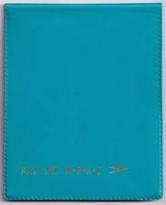 Vintage BOAC Notepad & Envelopes Set In Wallet 1960s Airline Memorabilia