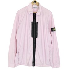 Genuine Stone Island Pink Overshirt With Pockets Size 2XL XXL Superb Condition.